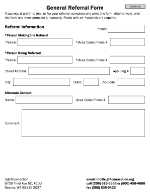 General Referral Form