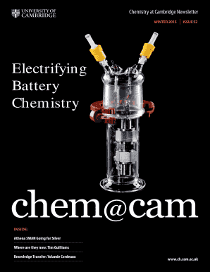 Knowledge transfer template word - Electrifying Battery Chemistry - chcamacuk