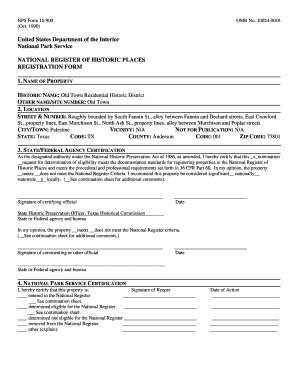 National Register of Historic Places Registration Form