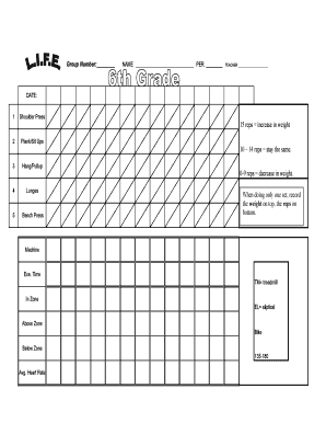Gym Workout Tracker Form