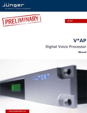 2 Channel Digital Voice Processor - AV-iQ
