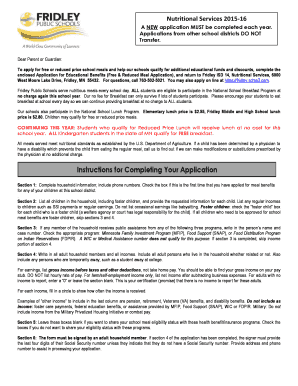 Application for Educational Benefits