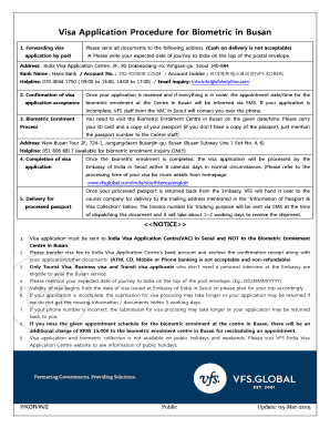 India Visa Application Form
