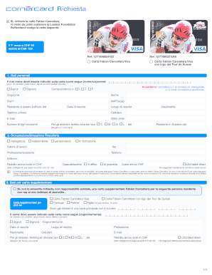 Richiesta di carta Fabian Cancellara