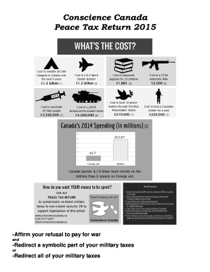 Peace Tax Return Form