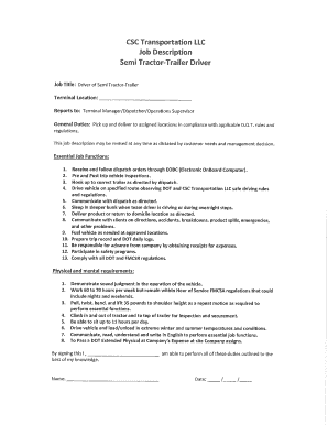 DOT Pre-Employment Drug and Alcohol Testing Release Form