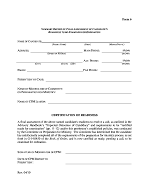 Form preview