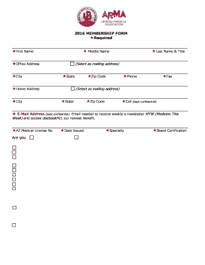 2016 S P FORM Required - azmedorg