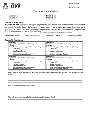 The Suitemate Addendum