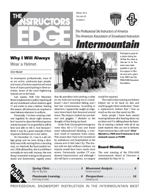 PROFESSIONAL SNOWSPORT INSTRUCTION IN THE INTERMOUNTAIN WEST