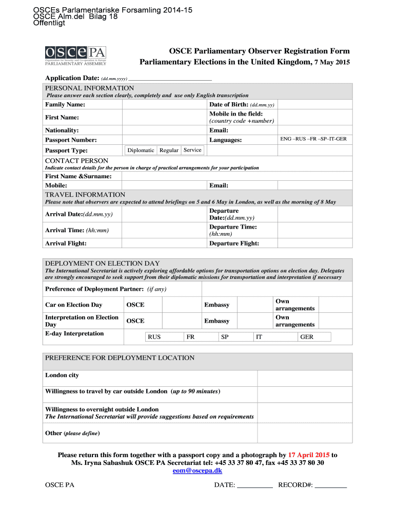 Form preview