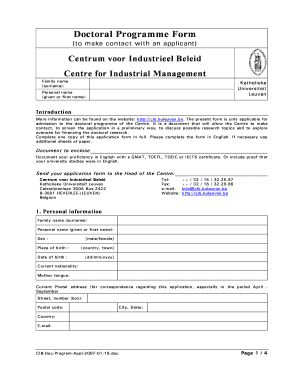 Form preview