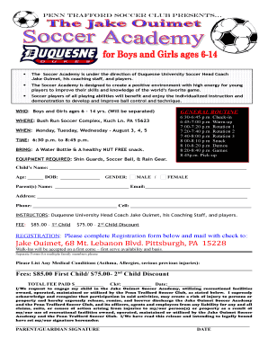 Penn Trafford Soccer Club Presents - monroevillesoccer