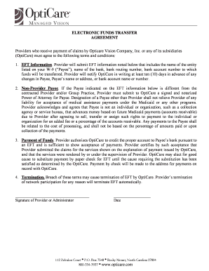 Electronic Funds Transfer Agreement