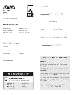 Rock Church Salvation Prayer Guide