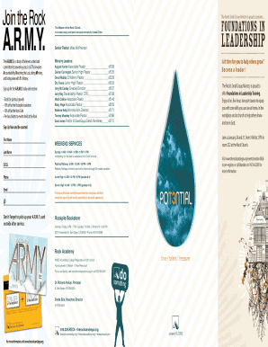 Rock Church Home Group Registration Form