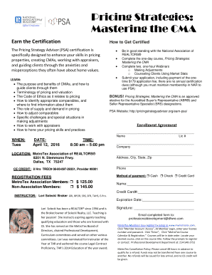 Pricing Strategy Advisor Certification