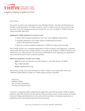 Michigan Energy Assistance Program Application