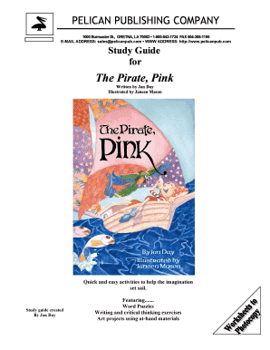 Study Guide for The Pirate Pink