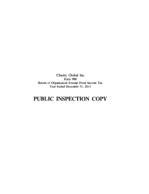 Form 990 Tax Return