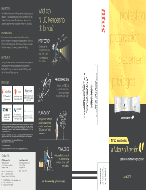 NTUC Membership Application Form