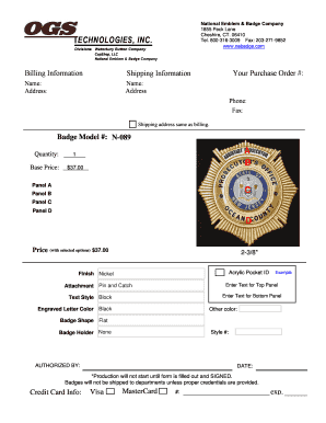 Purchase Order Template