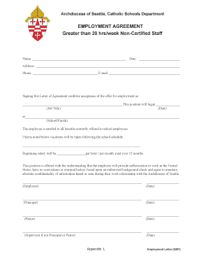Amended offer letter meaning
