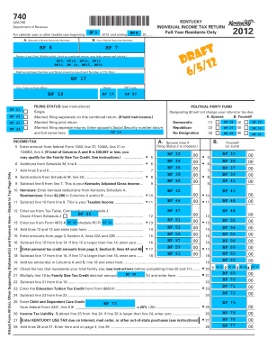 Kentucky Individual Income Tax Return