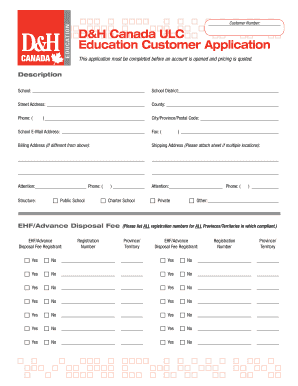 Education Customer Application