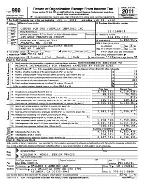 Form 990 Return of Organization Exempt From Income Tax