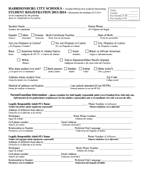 Student Registration Form
