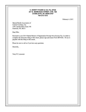 IRS Form 8879-EO Signature Authorization