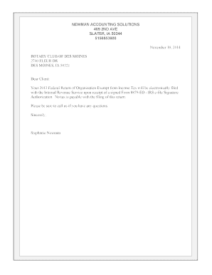 IRS Form 8879-EO Signature Authorization