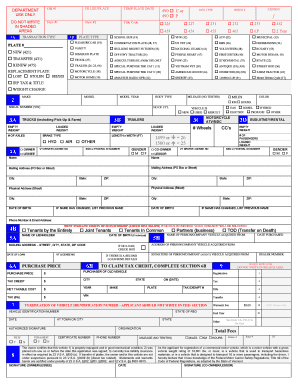 Vermont Vehicle Registration and Title Application