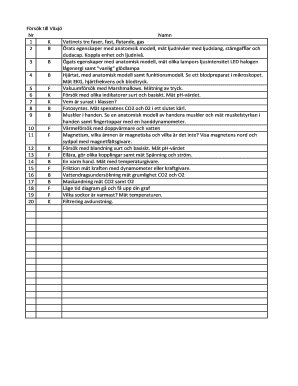 Science Experiment Worksheet