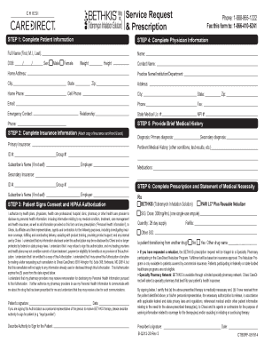BETHKIS Prescription and Consent Form