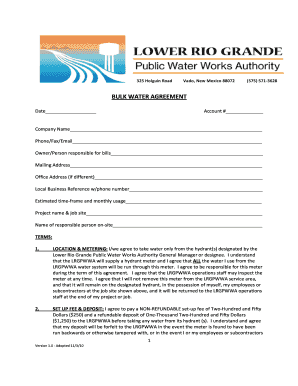 LRGPWWA Bulk Water Agreement - lrgauthorityorg