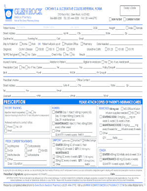 Crohn’s & Ulcerative Colitis Referral Form