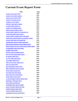 Current Event Report Form - prodmagezcom