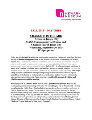 CHANGE IS IN THE AIR