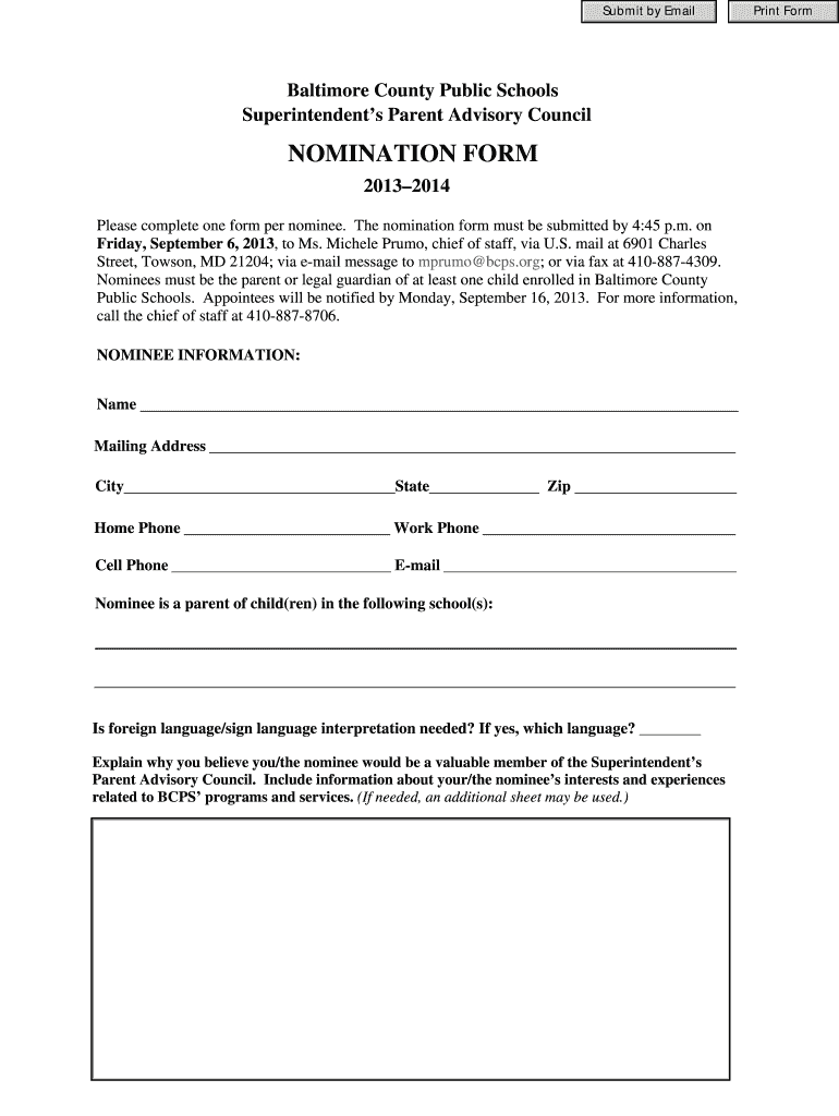 Form preview