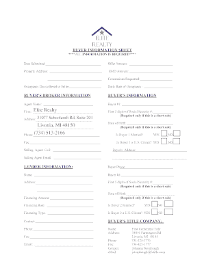 Michigan Real Estate Purchase Agreement