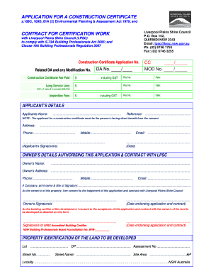 CC Application PCA Contract LPSCDOC