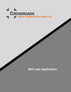 SBA Loan Application Form