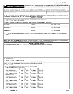 VA Form 21-0960C-10