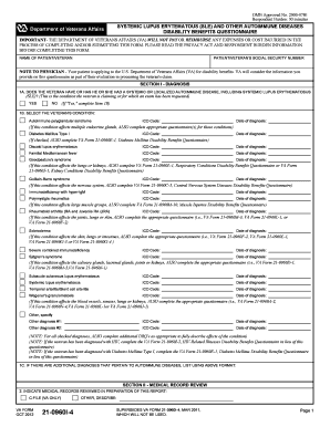 VA Form 21-0960I-4