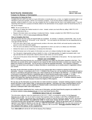 Consent for Release of Information