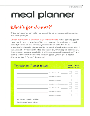 Meal Planner