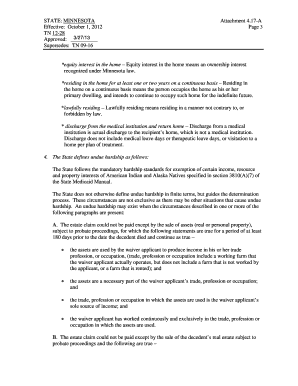 STATE MINNESOTA Attachment 417-A Effective bb - Medicaid - medicaid