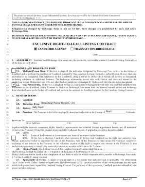 1 2 The printed portions of this form, except differentiated additions, have been approved by the Colorado Real Estate Commission